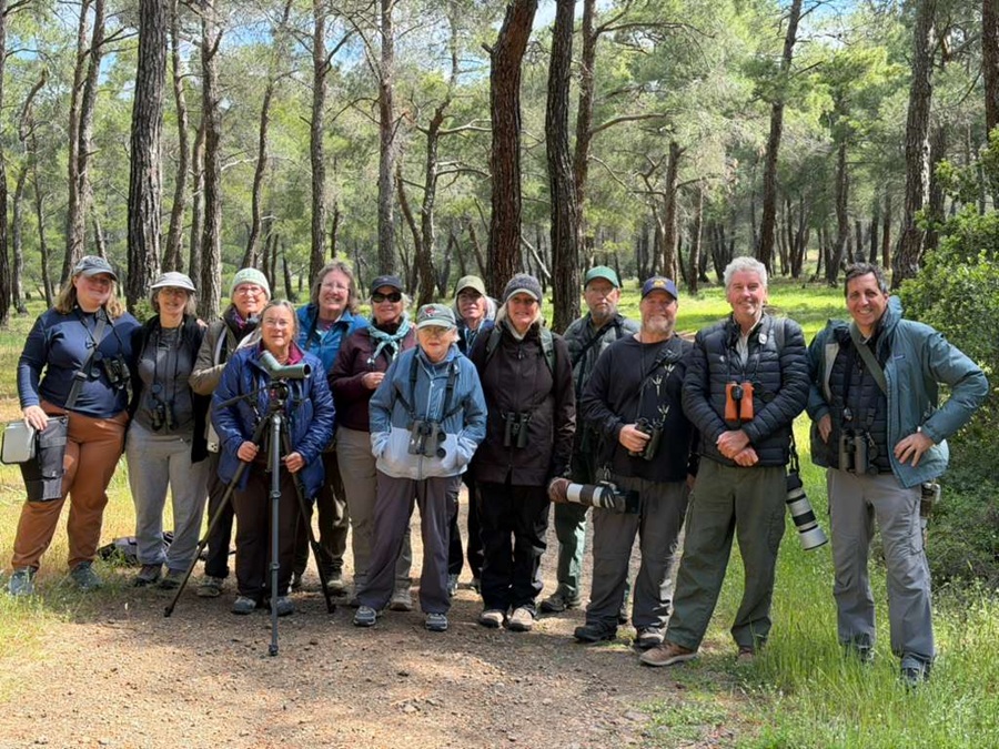 Group at Achladeri Forest. Photo &copy; Gina Nichol 