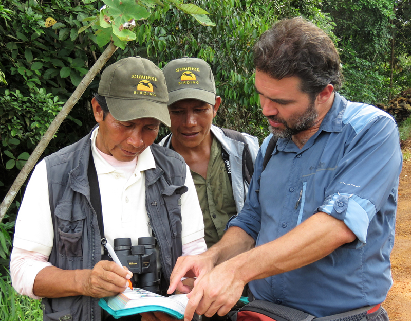 Fantastic guides. Photo © Gina Nichol.