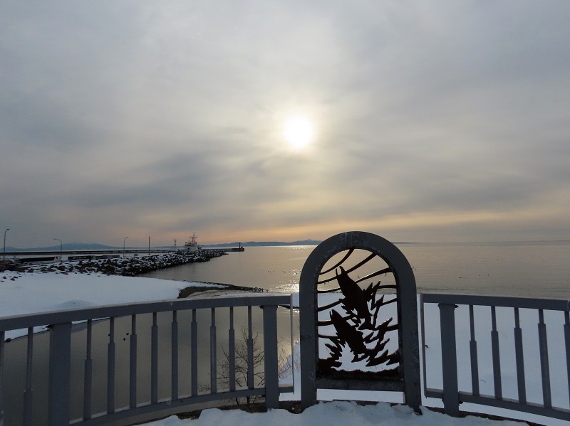 Sunrise at Rausu, Japan. Photo © Gina Nichol